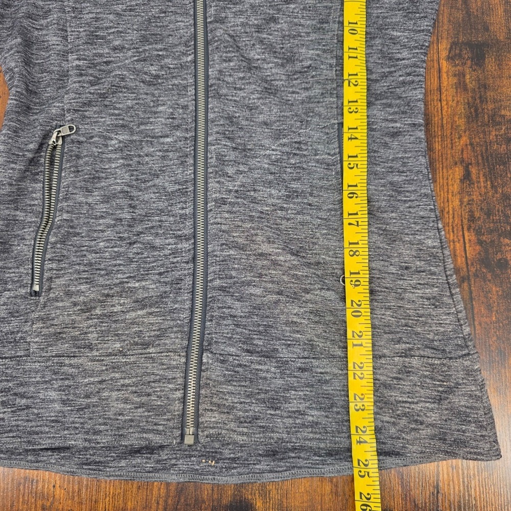 Kuhl Akkomplice Full Zip Hoodie Women XS Gray Heathered Thumbholes Active Jacket - Picture 7 of 7